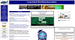 Desktop Screenshot of longislandwrestling.com